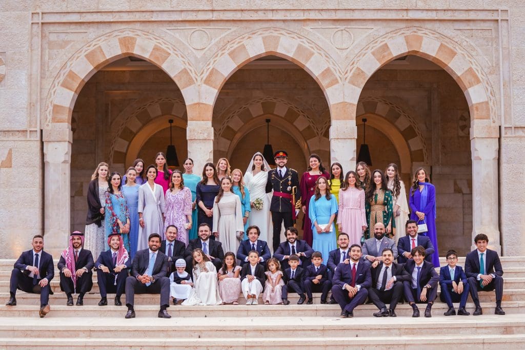 royal wedding jordan rajwa hussein