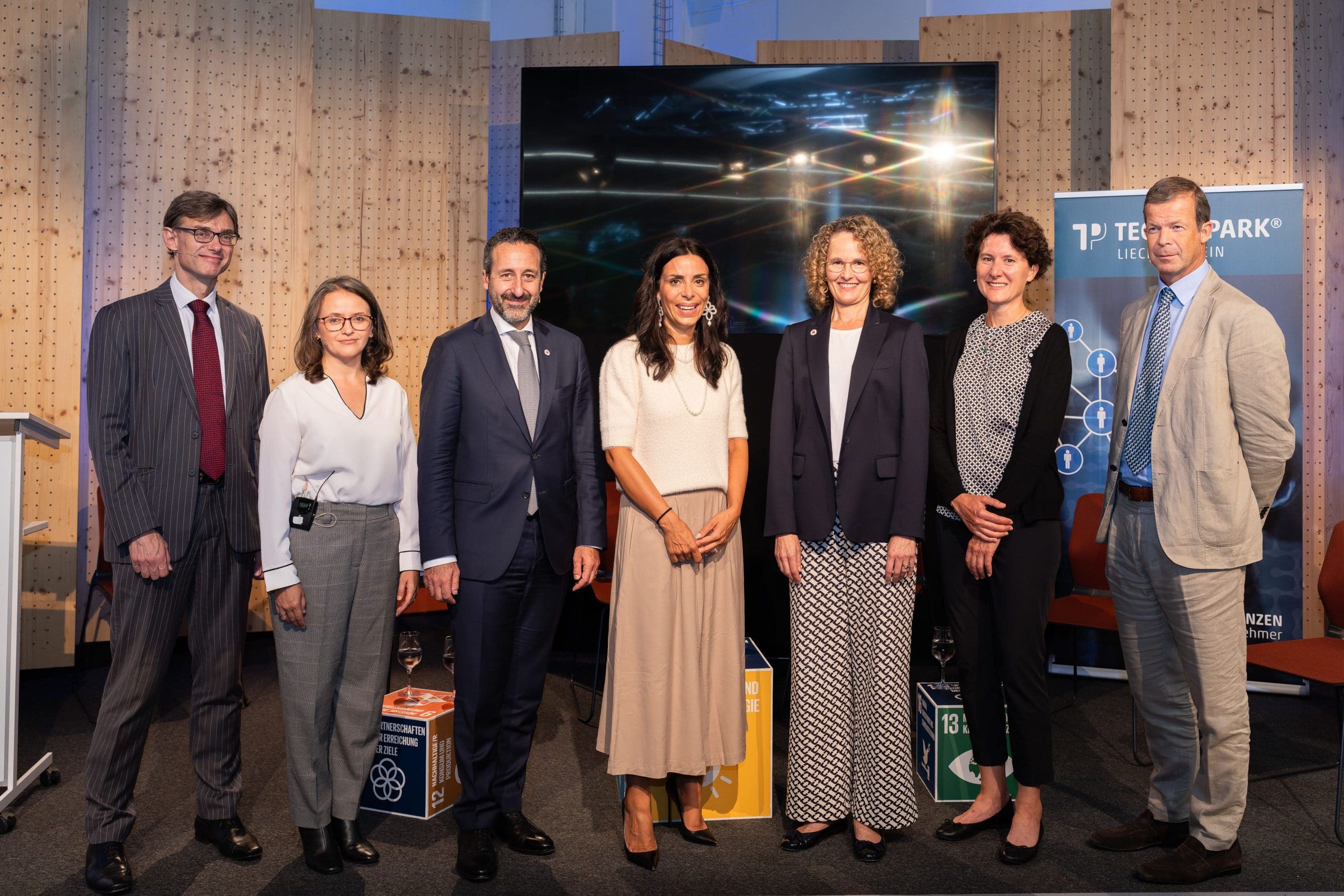 Hereditary Princess of Liechtenstein attends climate action event