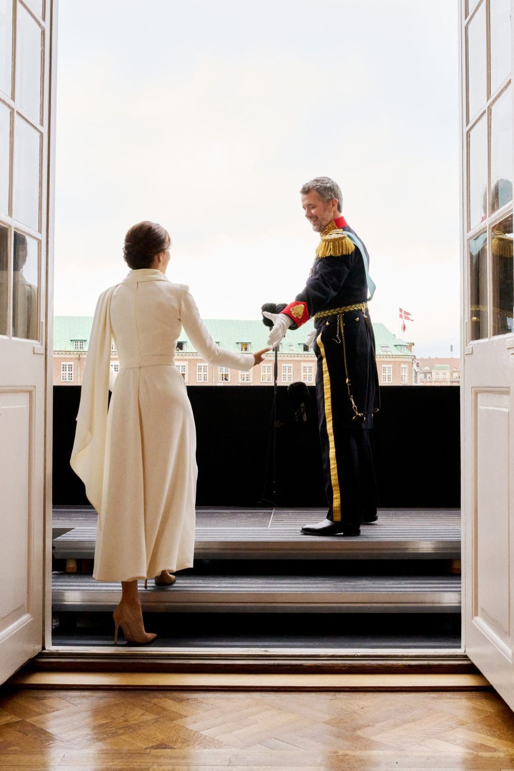 A behind-the-scenes look at the Danish proclamation of the new King ...