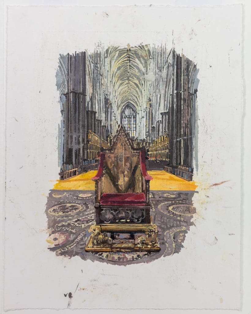 king charles queen camilla artwork coronation