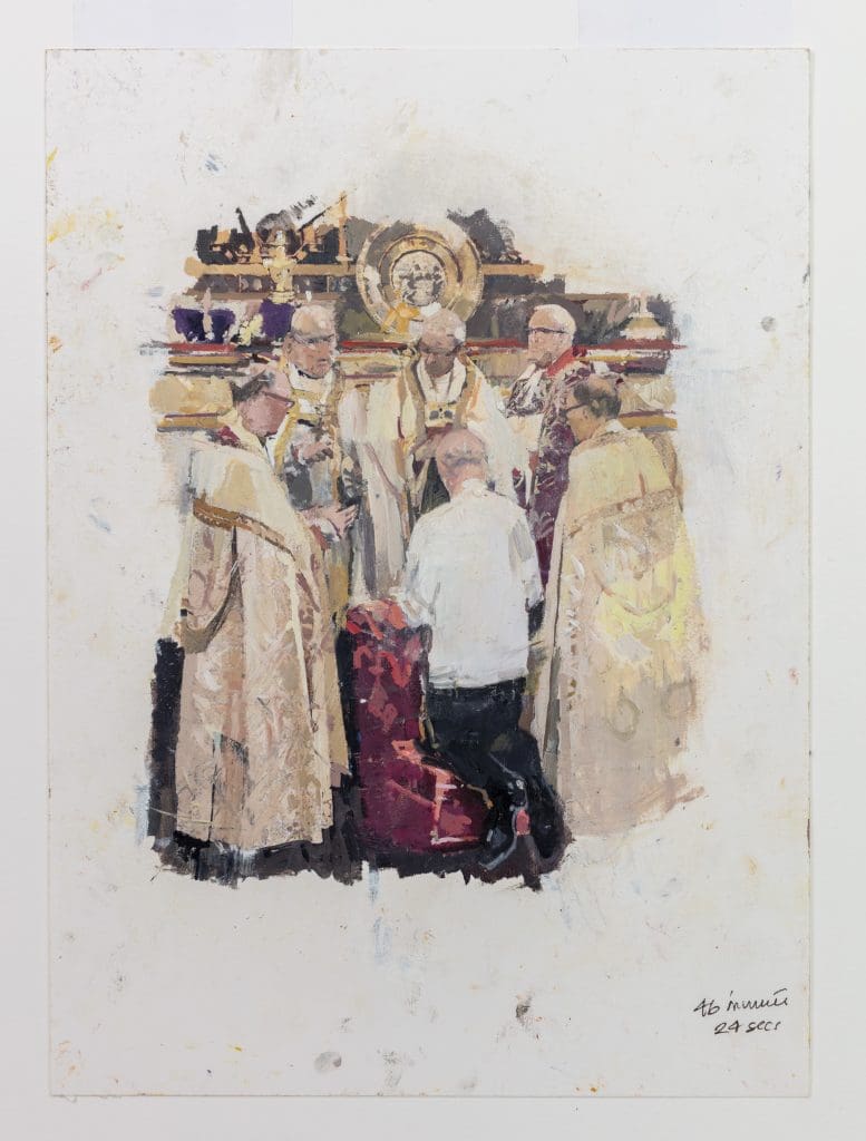 king charles queen camilla artwork coronation