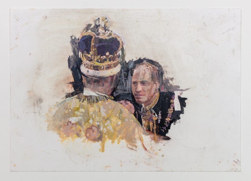 king charles queen camilla artwork coronation
