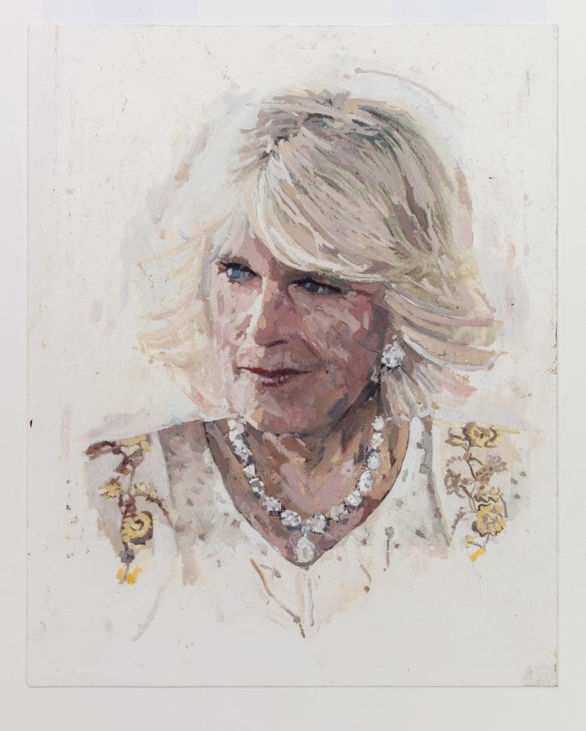 king charles queen camilla artwork coronation