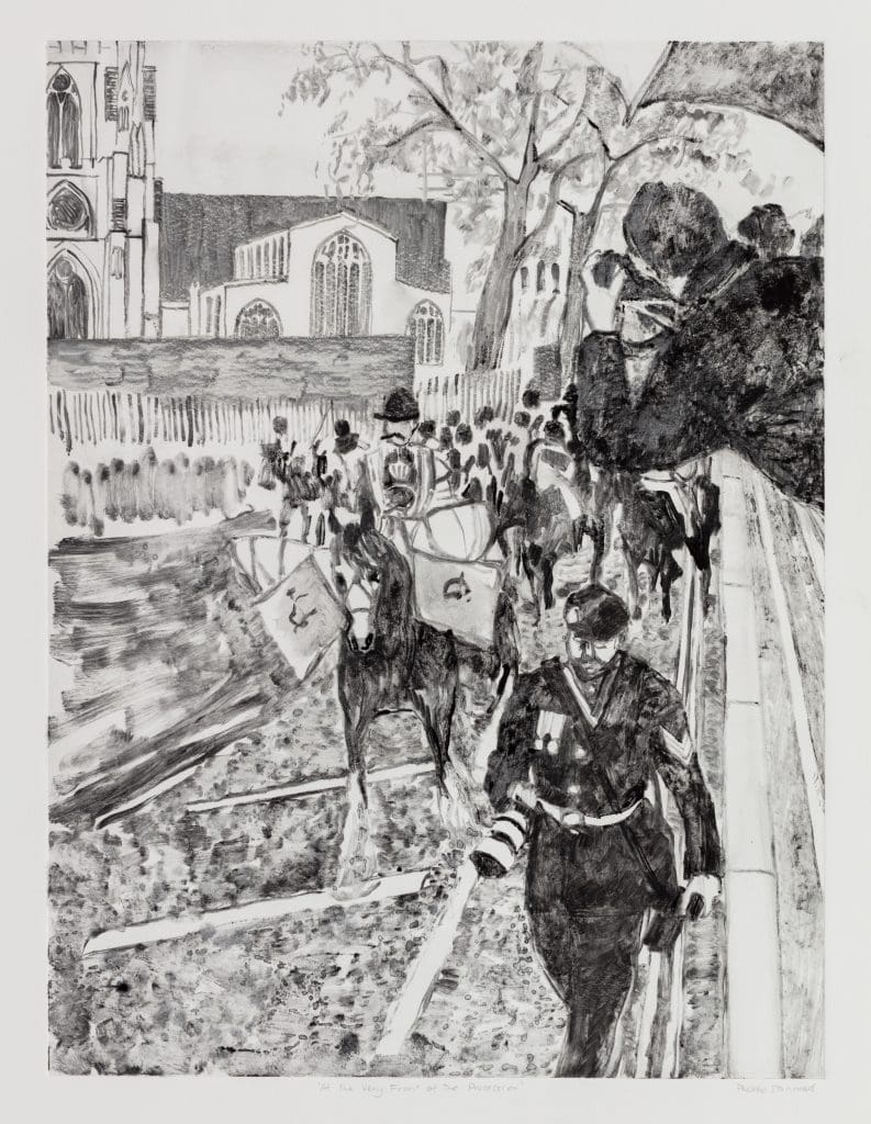 king charles queen camilla artwork coronation