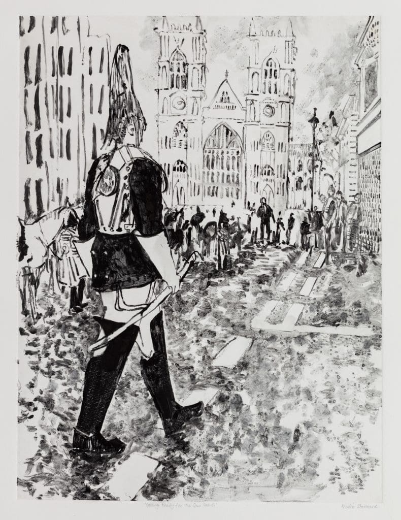 king charles queen camilla artwork coronation