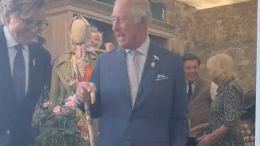 chelsea flower show charles