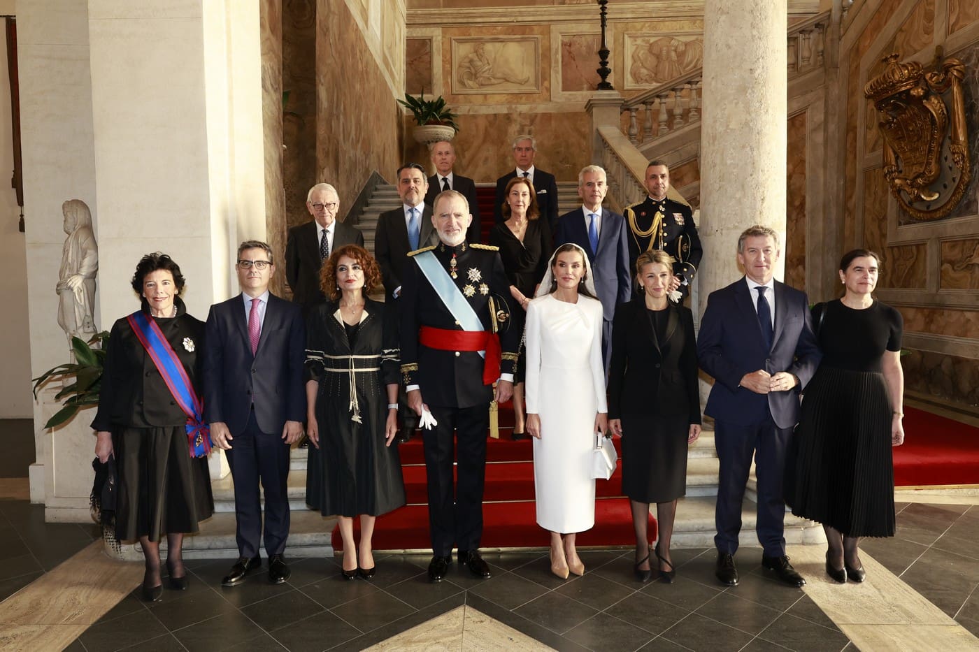 pope leo queen letizia king felipe