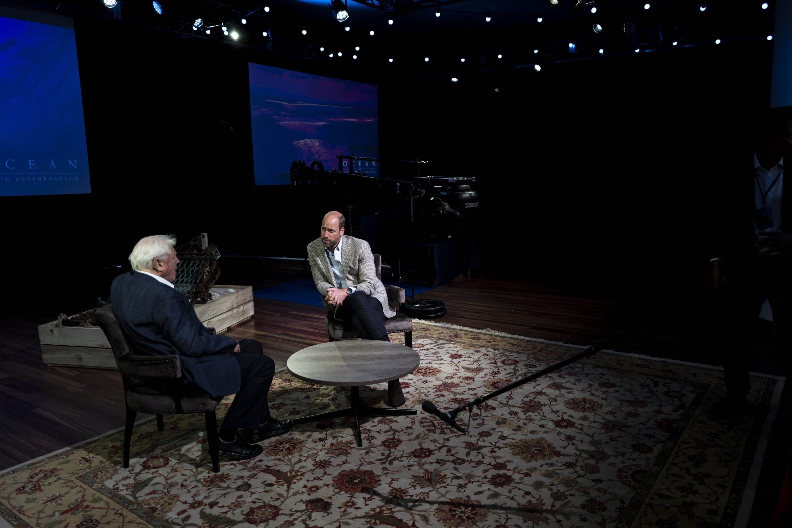 The Prince of Wales and David Attenborough