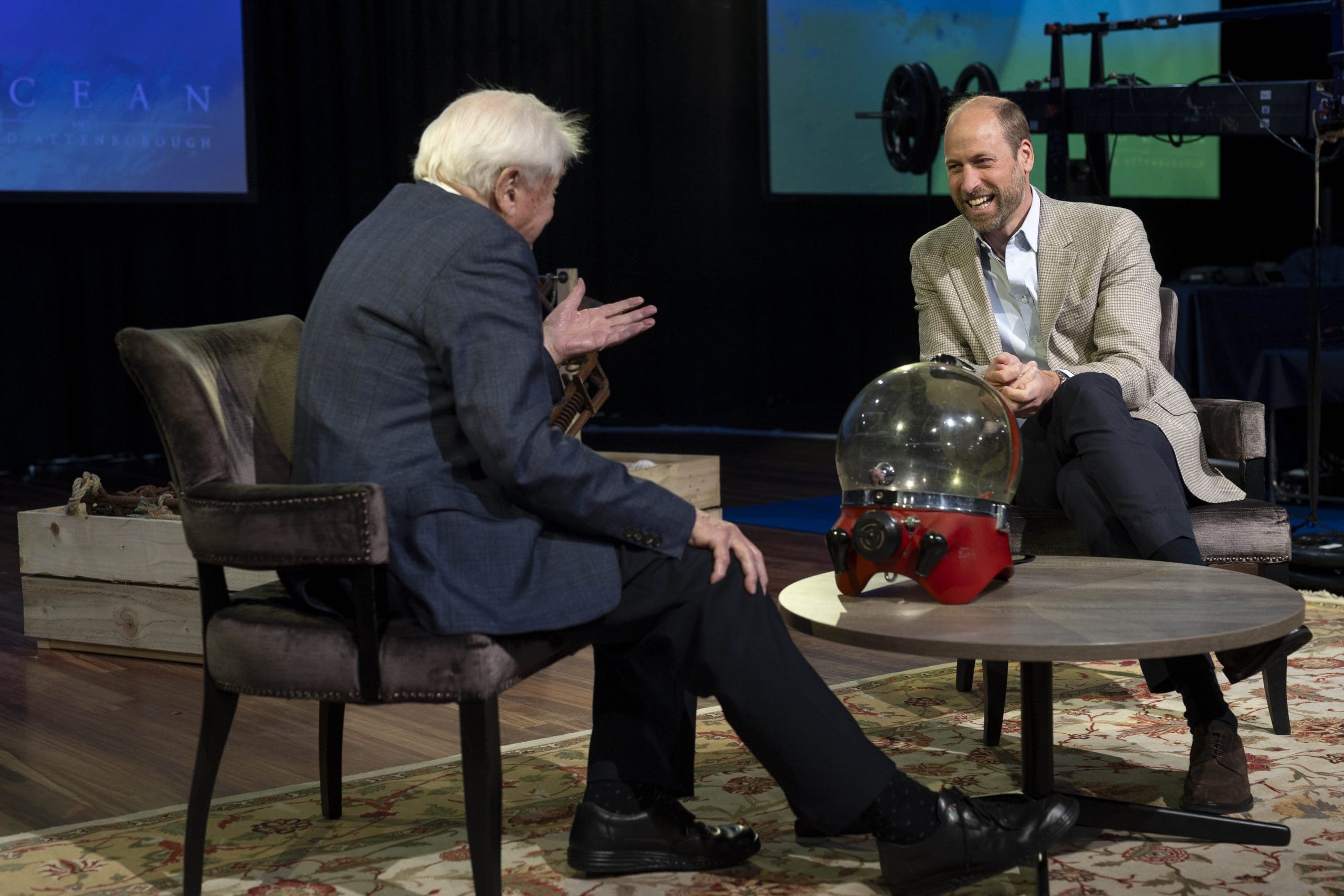 The Prince of Wales and David Attenborough