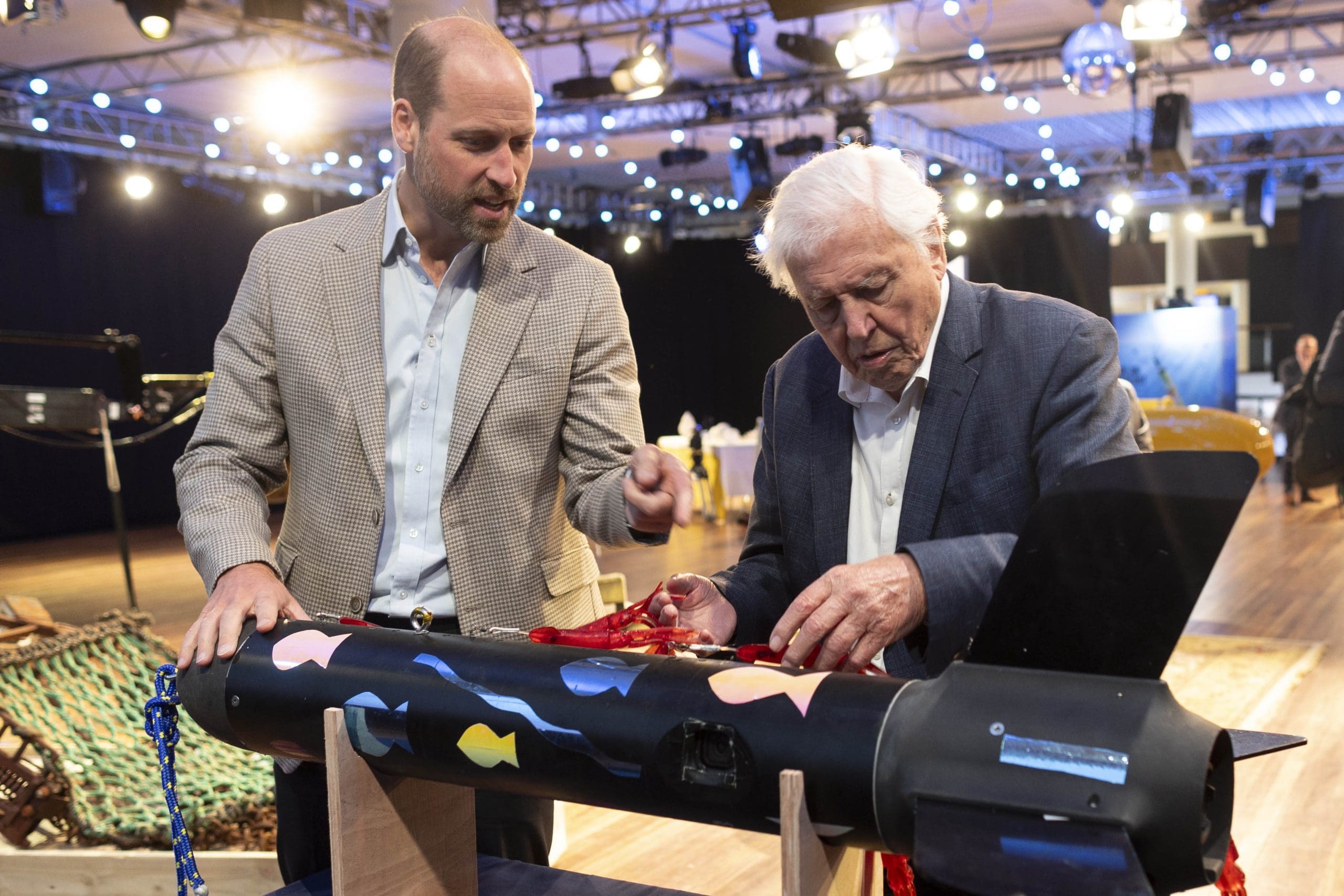 The Prince of Wales and David Attenborough