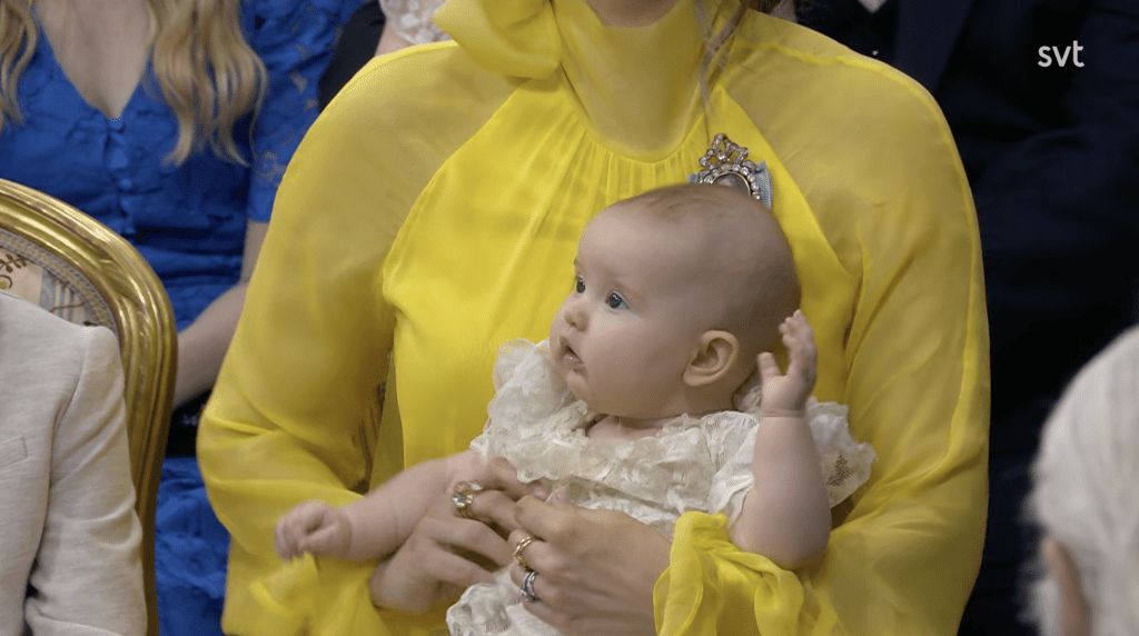 Queen Ines Princess Ines christened - The Royal News Organisation