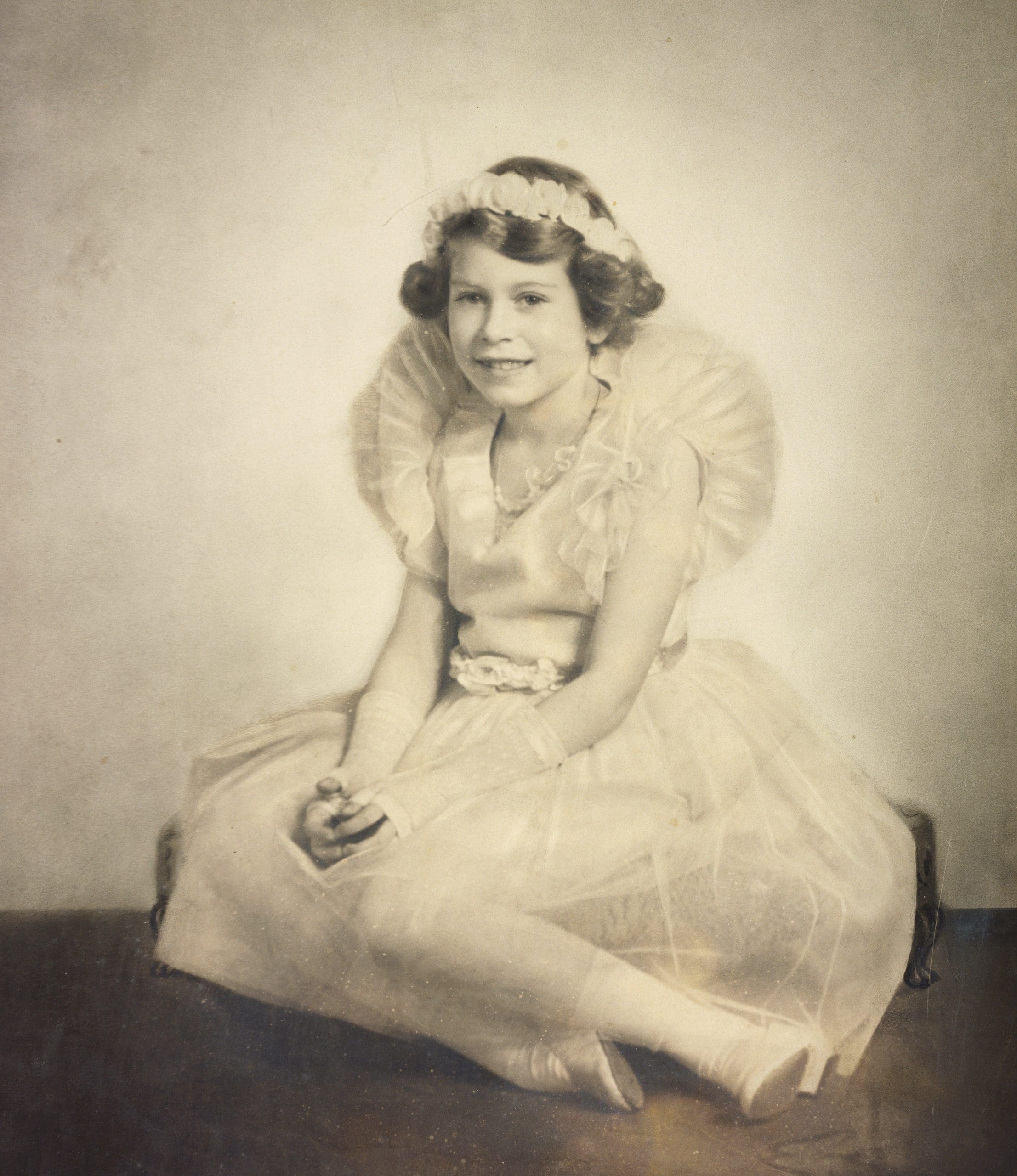 Queen Elizabeth II when Princess Elizabeth of York, Elliott & Fry, 1934