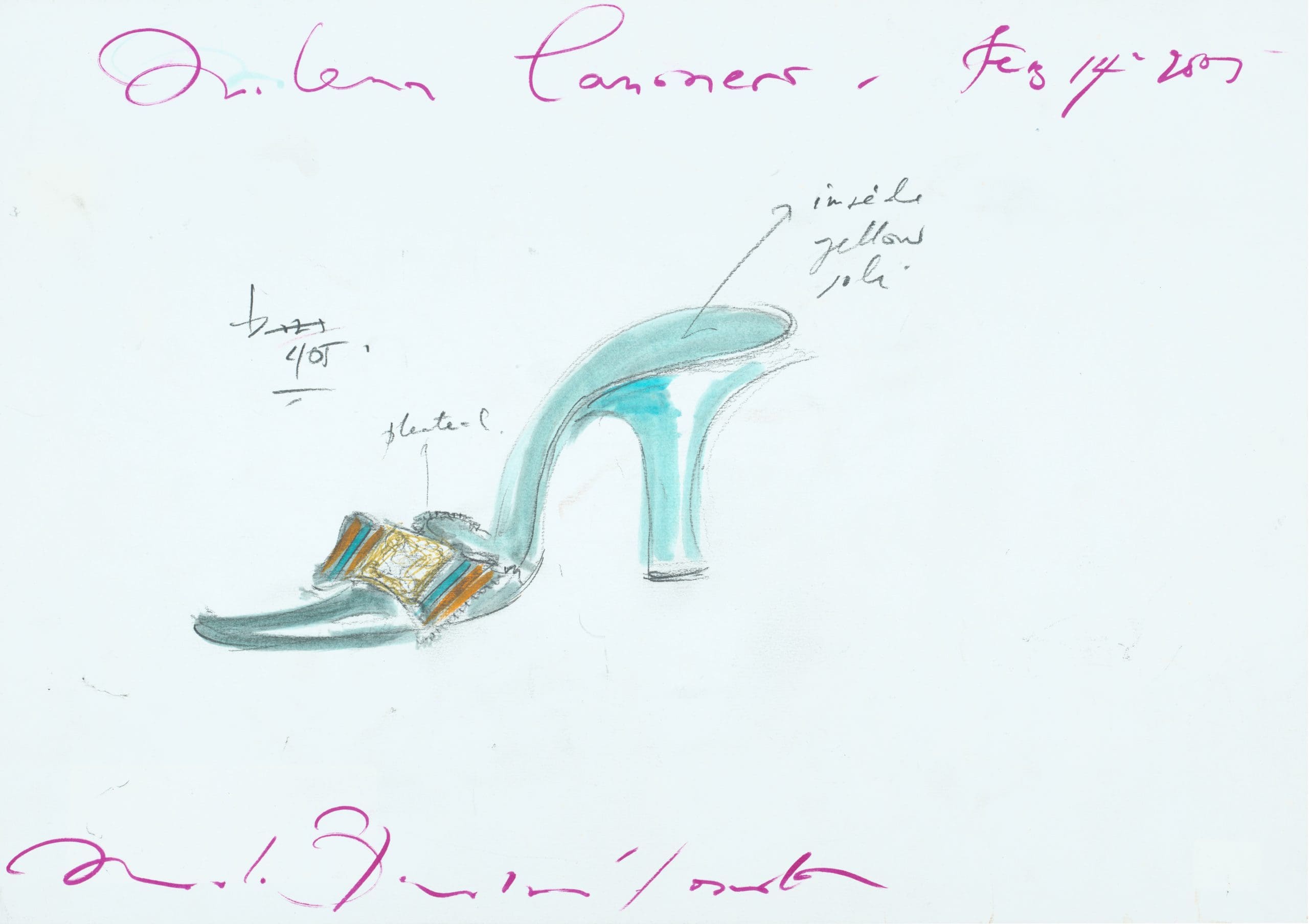 Design for Tourzel Habsburg, 2005.