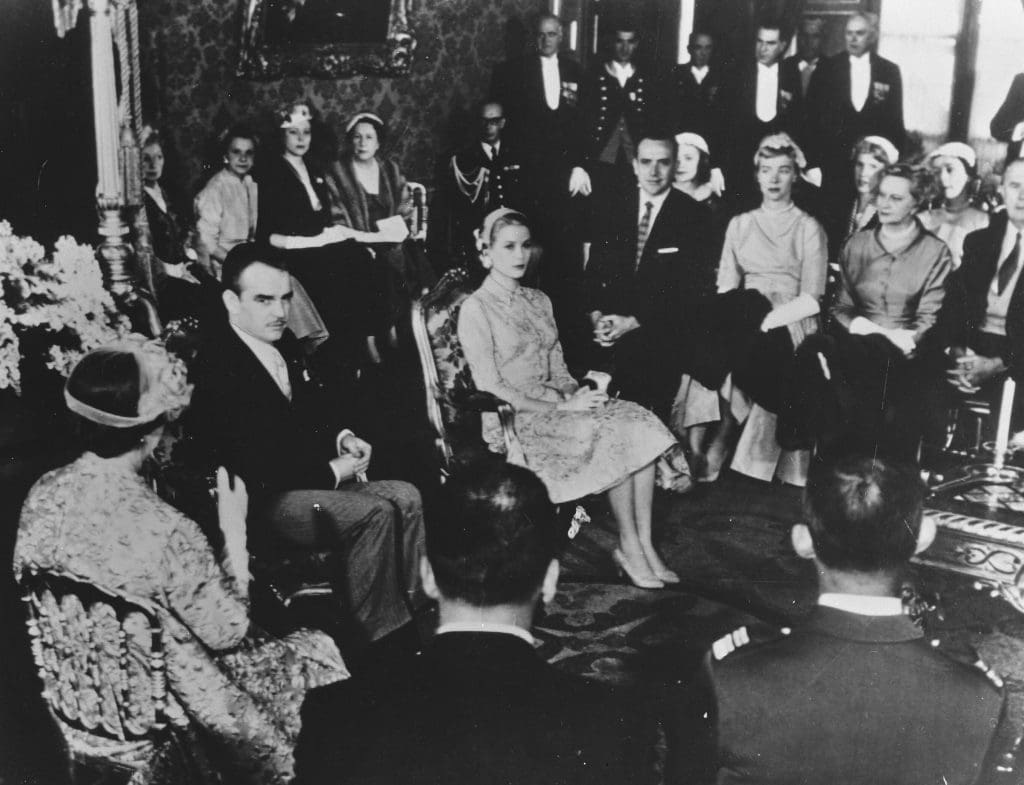 civil ceremony grace kelly