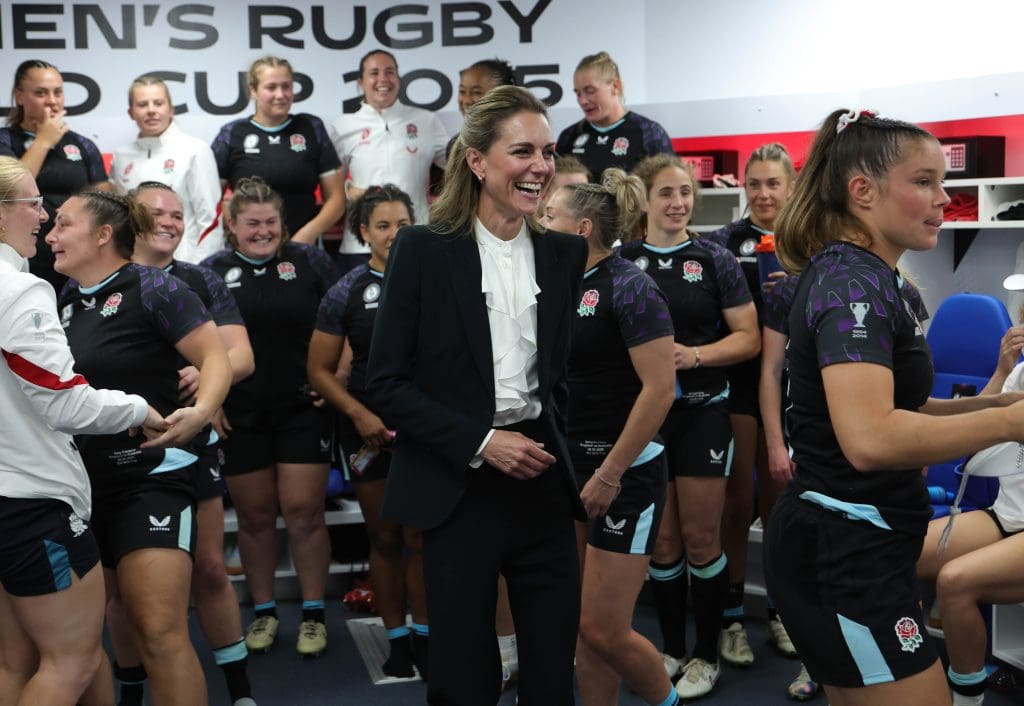 Katherine Rugby Union Catherine attends English rugby World Cup match - The Royal News ...