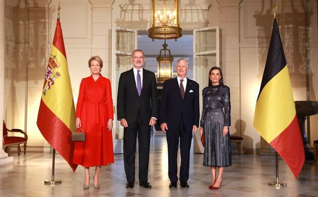 king felipe and queen letizia brussels