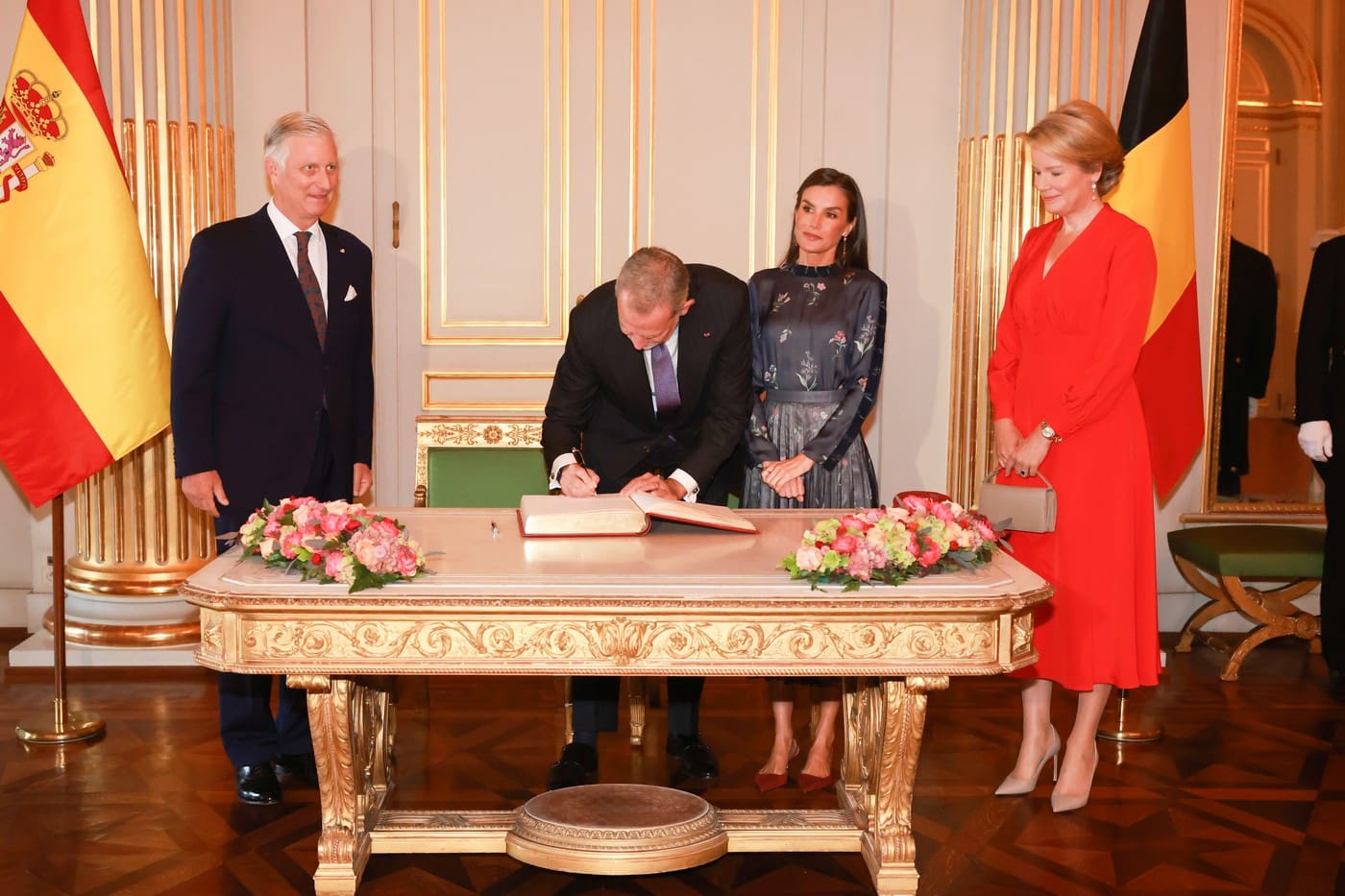 king felipe and queen letizia brussels