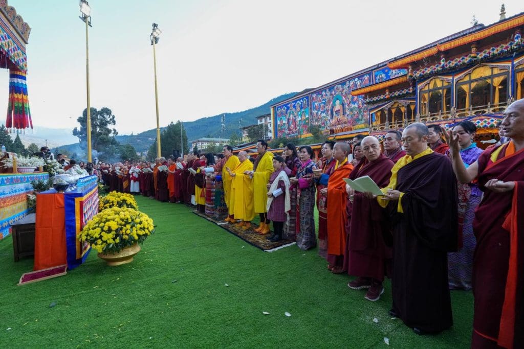 bhutan global peace prayer