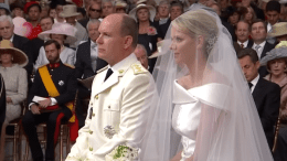 albert charlene wedding